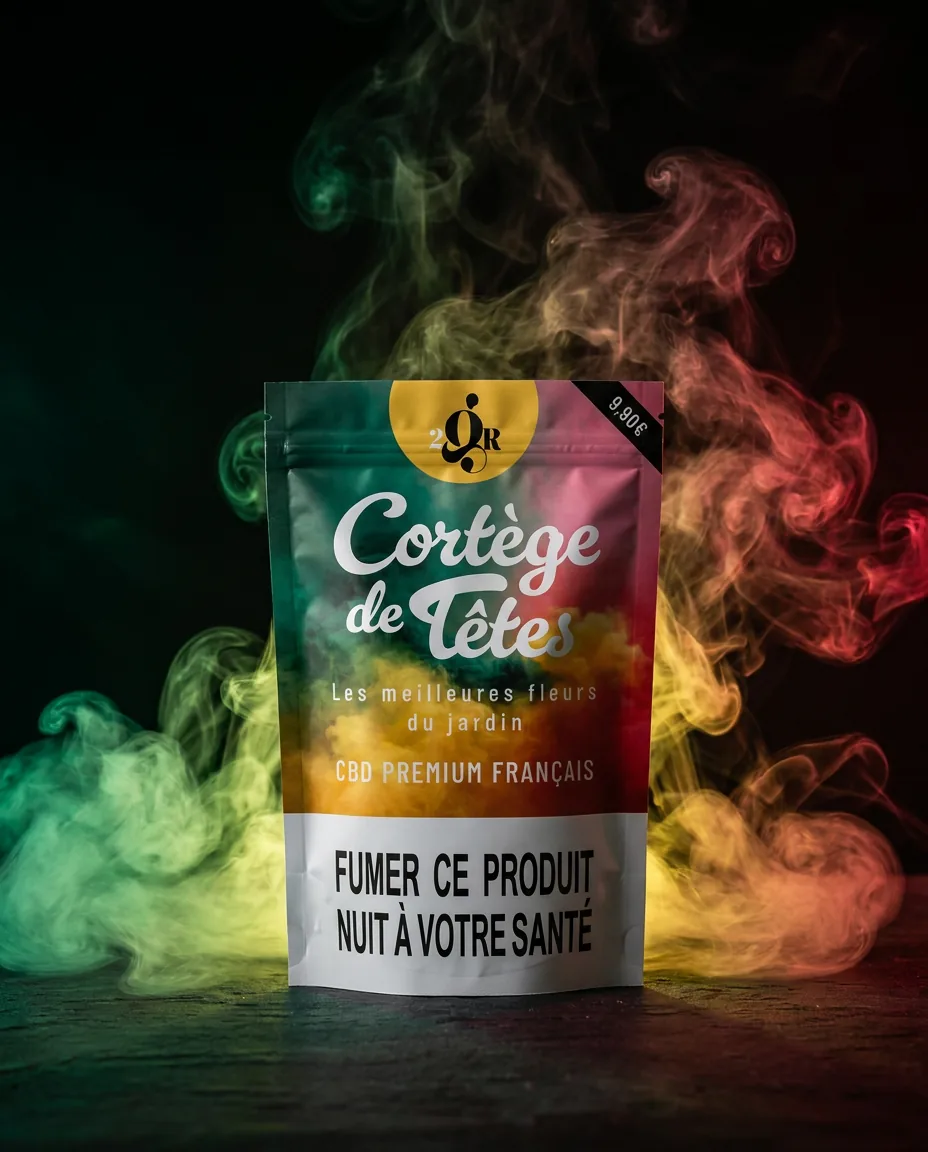 Packaging doypack Cortège de Têtes — La Lucha Sigue